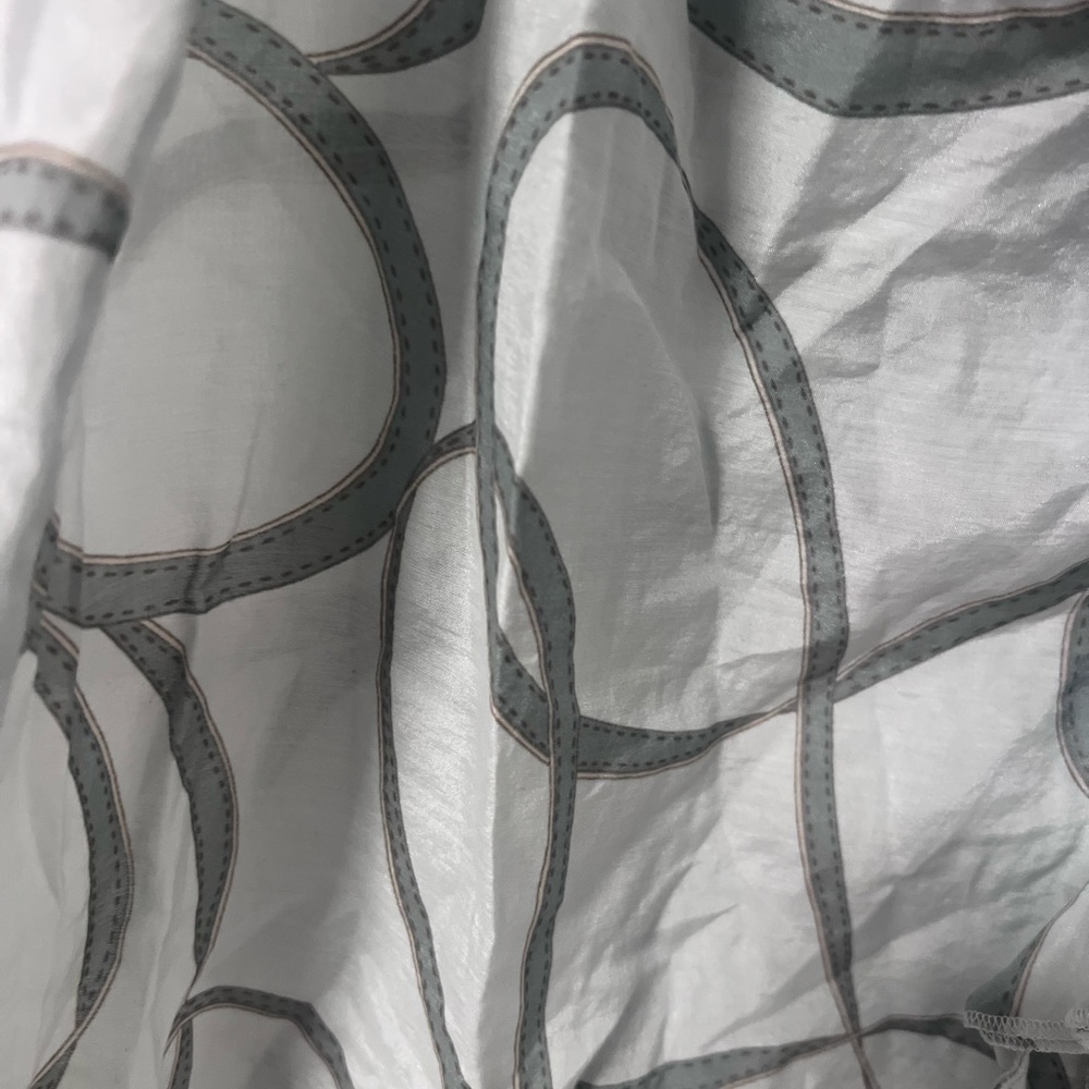Women's Ruffled Gray Top - Picture 5 of 5